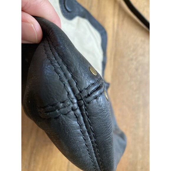 American Leather Co. Leather Bag SMALL Cross Body Black Classic Boho - Picture 6 of 14